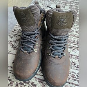 Timberland Men's 9W Brown Waterproof Hiking Boots